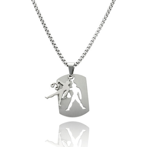 Picture of Naszyjnik męski ze stali ZODIAK NM99909