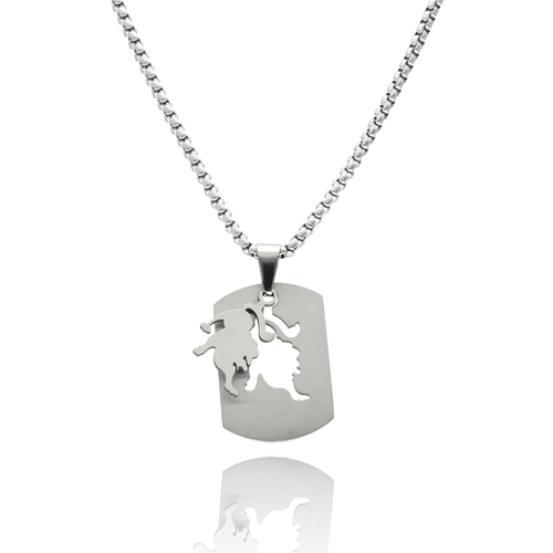 Picture of Naszyjnik męski ze stali ZODIAK NM99907