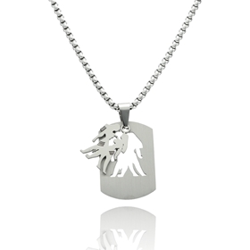 Picture of Naszyjnik męski ze stali ZODIAK NM99905