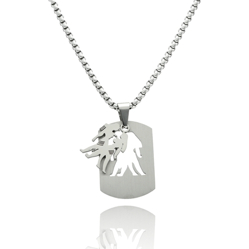 Picture of Naszyjnik męski ze stali ZODIAK NM99905
