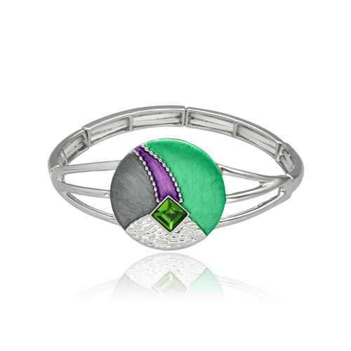 Image sur Bransoletka z kolorowej emalii B99819