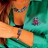 Image sur Bransoletka z kolorowej żywicy B99810