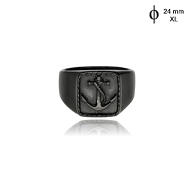 Picture of Męski sygnet ze stali RM99924