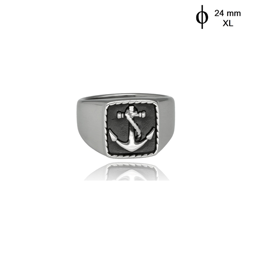 Image sur Męski sygnet ze stali RM99923