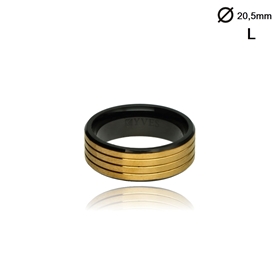 Picture of Męska obrączka ze stali RM99913