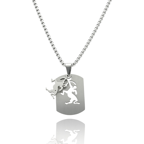 Picture of Naszyjnik męski ze stali ZODIAK NM99911