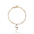 Image sur Bransoletka ze stali z kwarcami B99516a