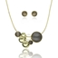 Изображение Komplet BUBBLES z kwarcem S98142
