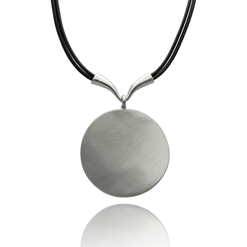 Изображение Naszyjnik z metalu szczotkowanego N98484