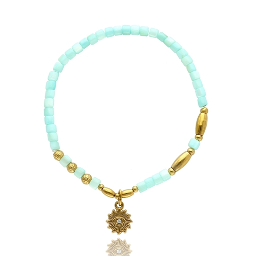 Image sur Bransoletka z muszli naturalnej B97781