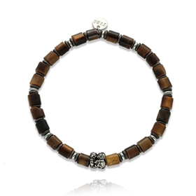 Bild von Bransoletka męska z tiger eye BM97727