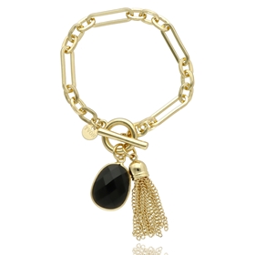 Изображение Bransoletka z agatem czarnym B97503