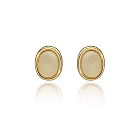 Bild von Kolczyki z jadeitem mlecznym E97521