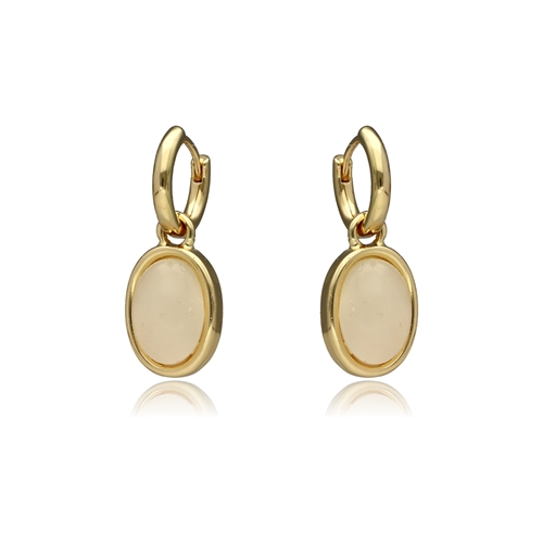 Изображение Kolczyki z jadeitem mlecznym E97518
