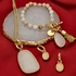 Picture of Kolczyki z jadeitem mlecznym E97501