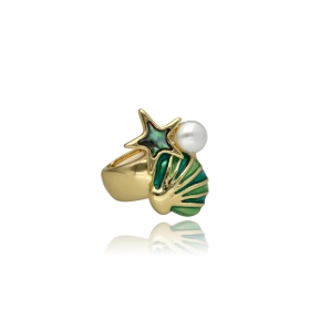 Obrázok pre výrobcu Pierścionek OCEAN LIFE R96319