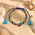 Picture of Bransoletka MIYUKI z lapis lazuli B96279
