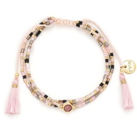 Bild von Bransoletka MIYUKI z rodonitem B96276
